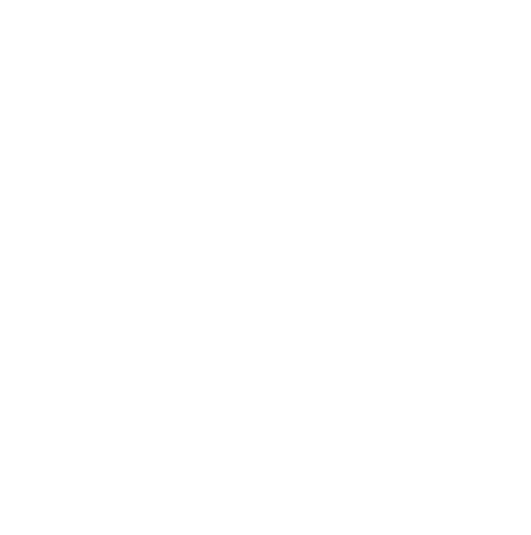 White line icon of a clogged plumbing pipe trap with bubbles and debris on a black background.