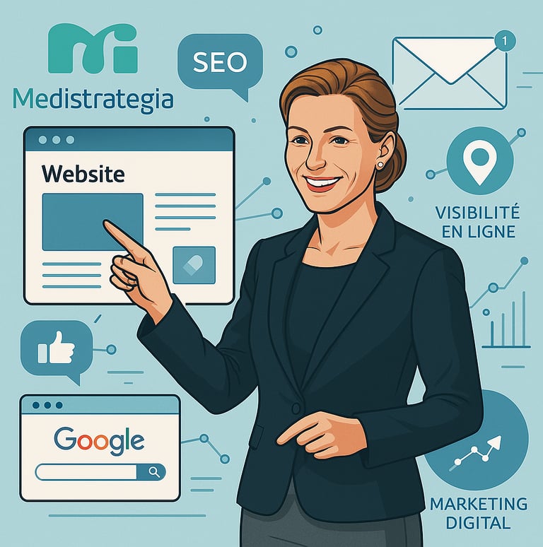 Stratégies digitales pour les professionnels de santé