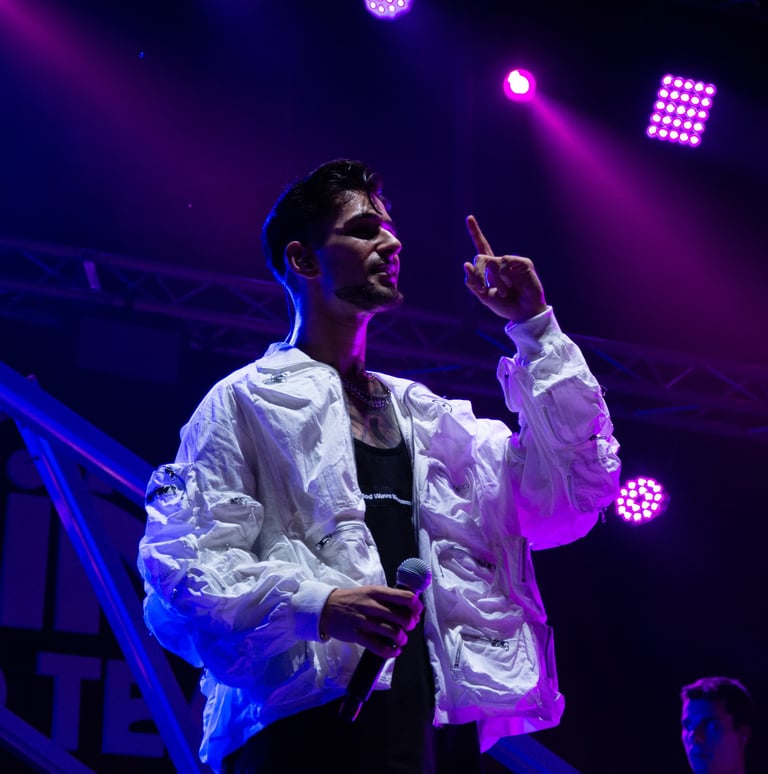 Gabriel Fandi en concierto en Salvaterra de Miño 2025