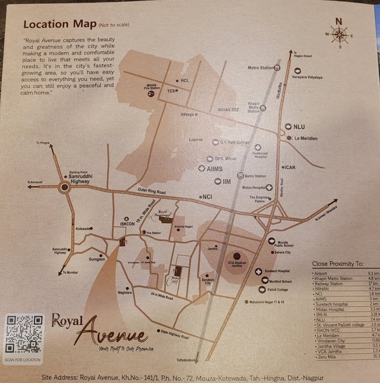 Kotewada Layout Plan