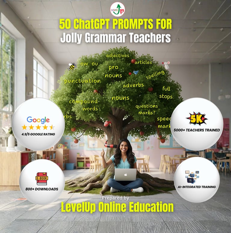 LevelUp Online Education - AI Prompts for Grammar Teacher, Mumbai, Maharashtra, India