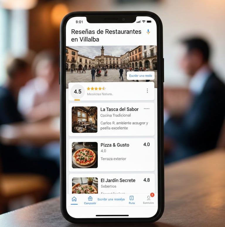 SEO local zona Sierra Noroeste