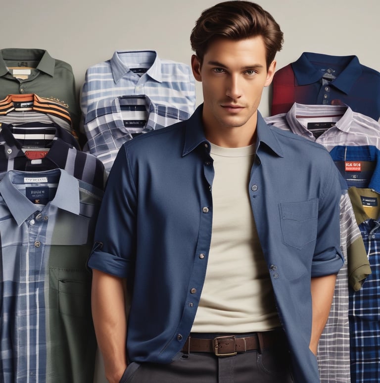 A collection of women's clothing items.