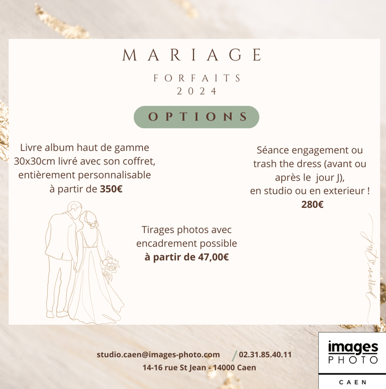 Les différentes options