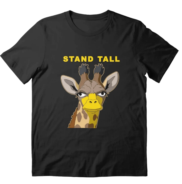 Stand Tall Baby Giraffe T-shirt