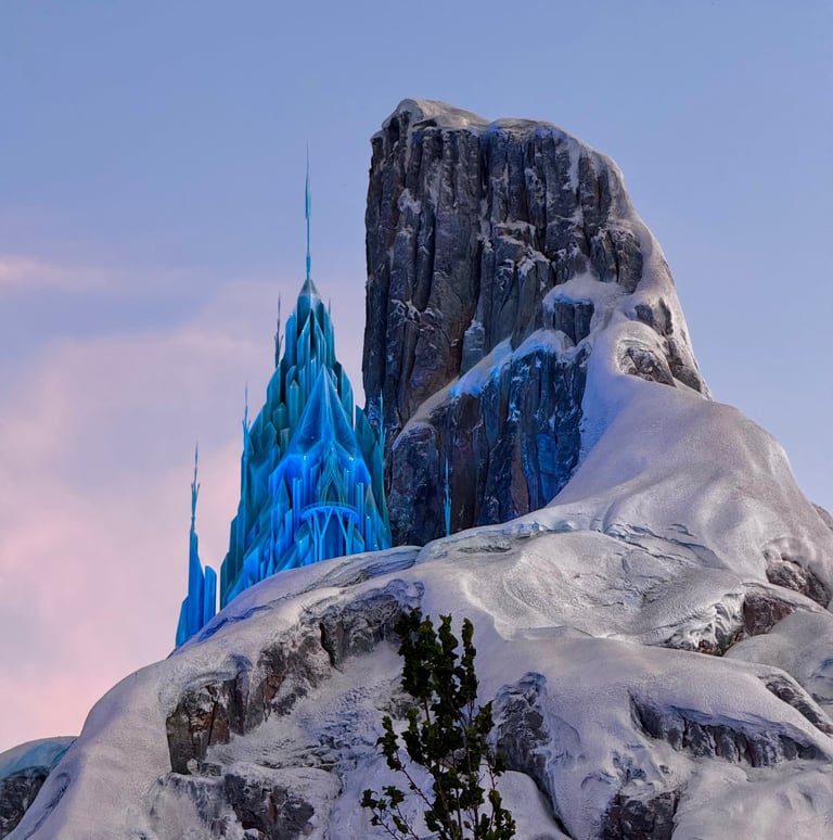 The North Mountain at World of Frozen
