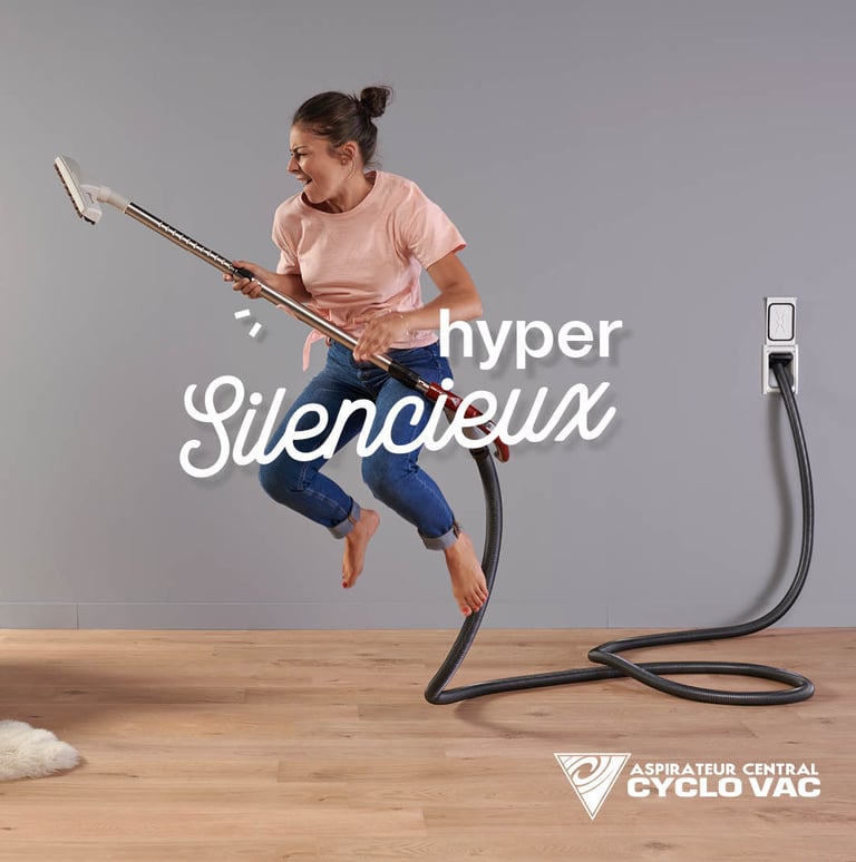 aspirateur centralisé cyclovac - hyper silencieux
