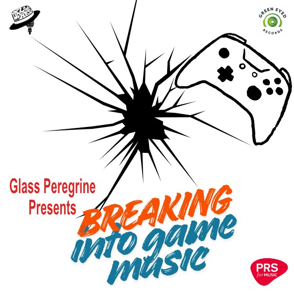breaking into game music logo banner cover