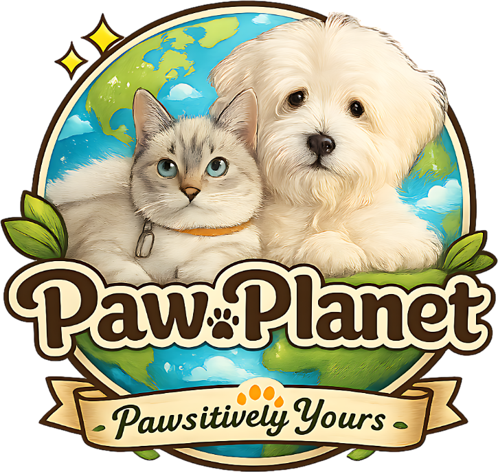 Dog and Cat siting together