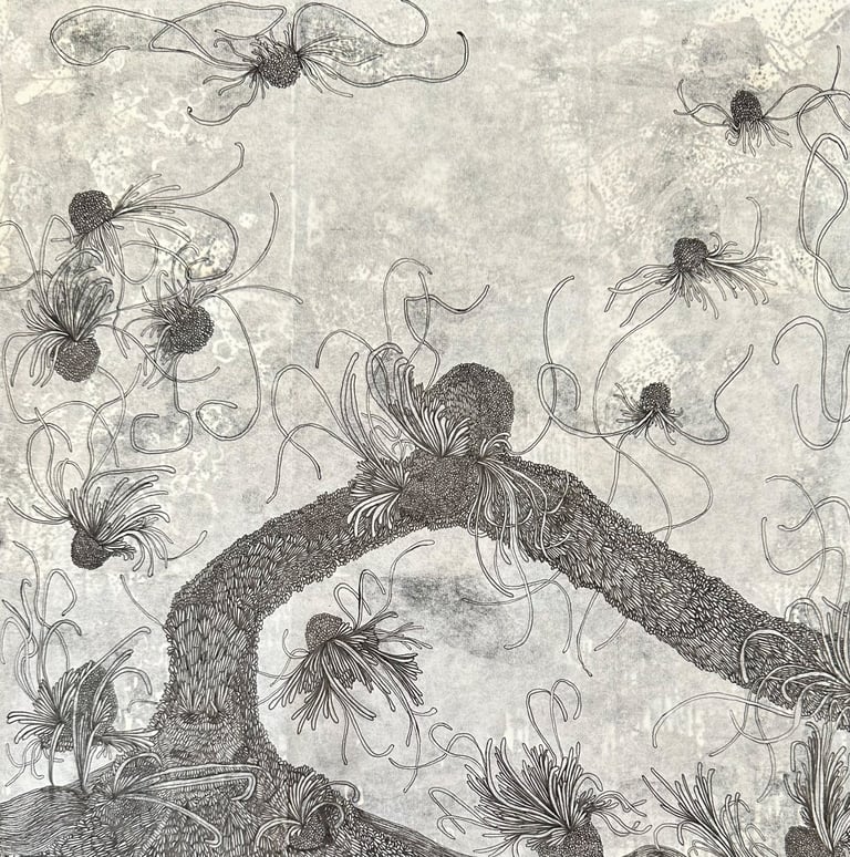 Time Slows in Nostalgia I - Artwork by Janet Griffen