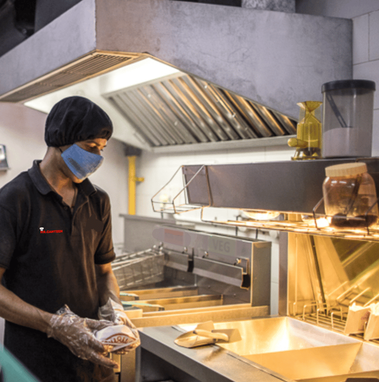 a man in a mask mask and a mask covering his face