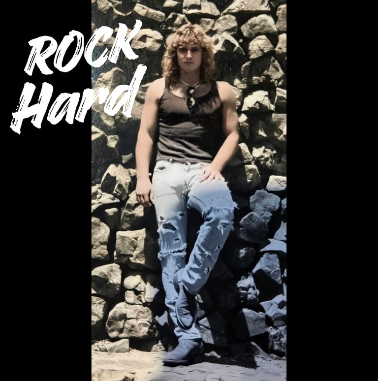 Brian Vadimsky hard rock guitarist 80's 90's 2000's