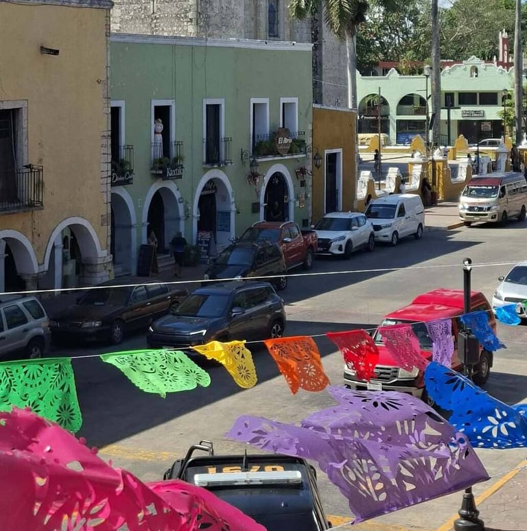 Traveling to Mexican cities colorful mexican towns while learning Spanish online