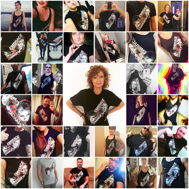Susan Sarandon supports LGBTQ