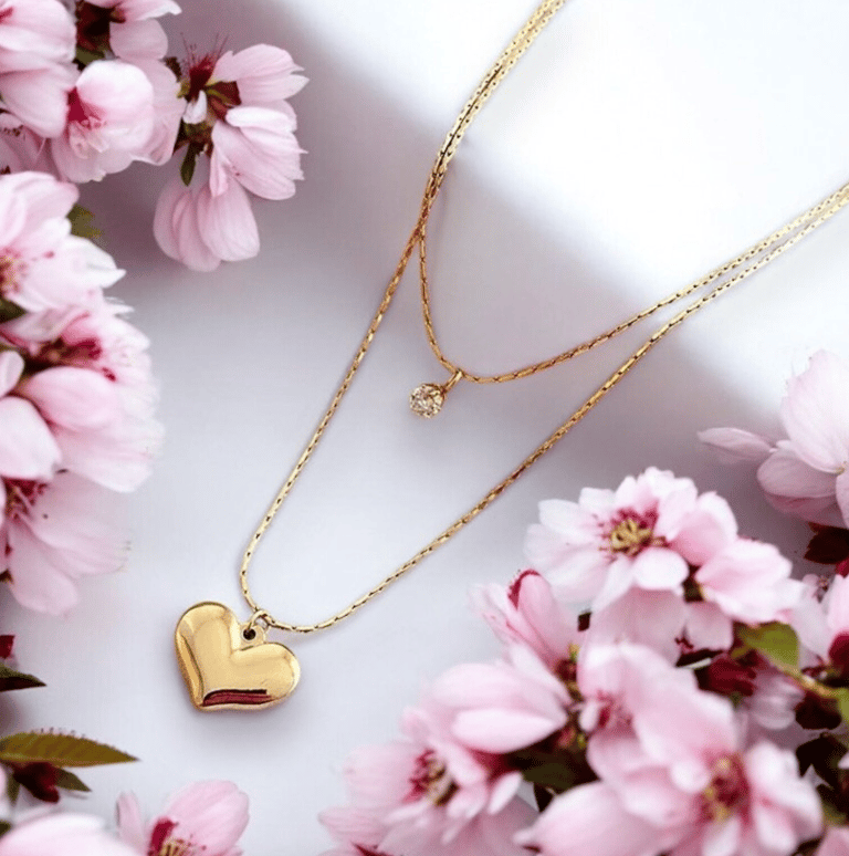 DOUBLE LAYERED NECKLACE