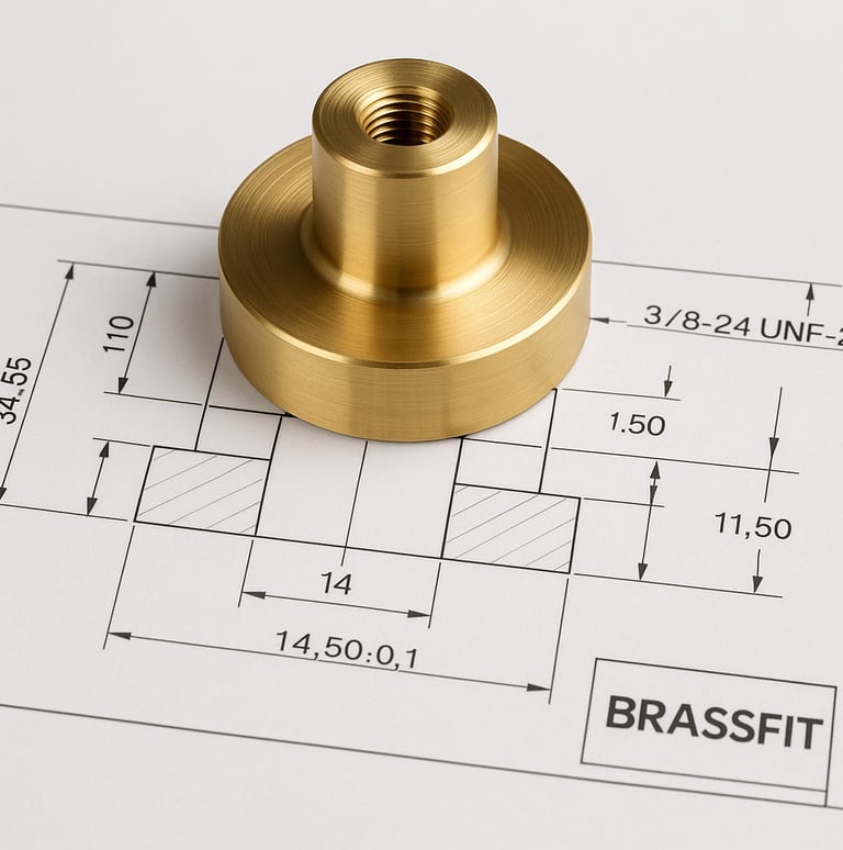 Brass Machined Components