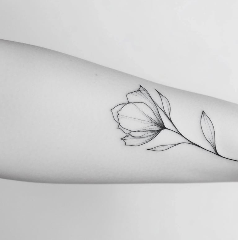 Fine line tattoo st.gallen