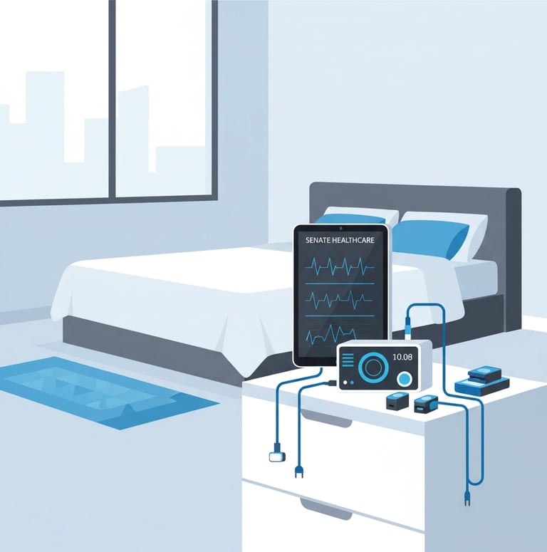 Calendar showing September 30, 2025 deadline with hospital-at-home program documentation