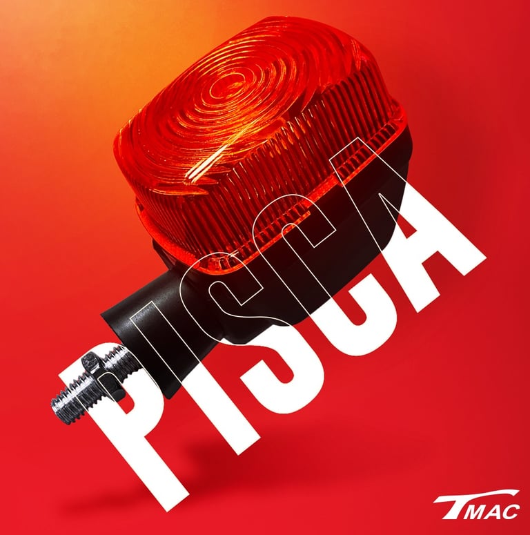 post de foto de produto (pisca de moto) para a pa´gina tmac