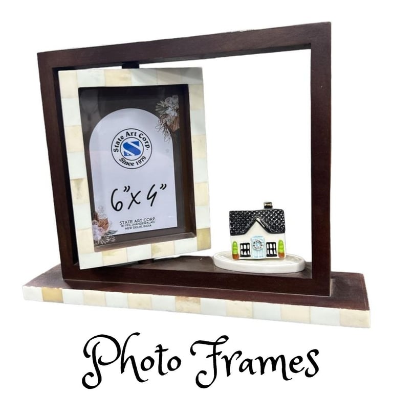 Handmade Photo Frames with Customised Logo