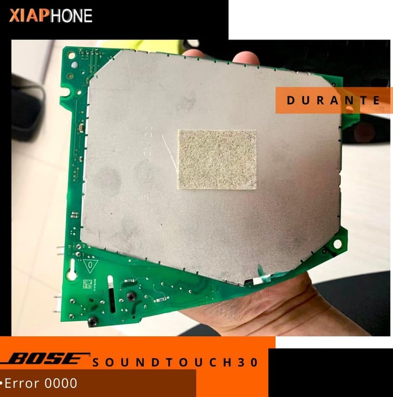 reparacion de tarjeta electronica bose soundtouch  30