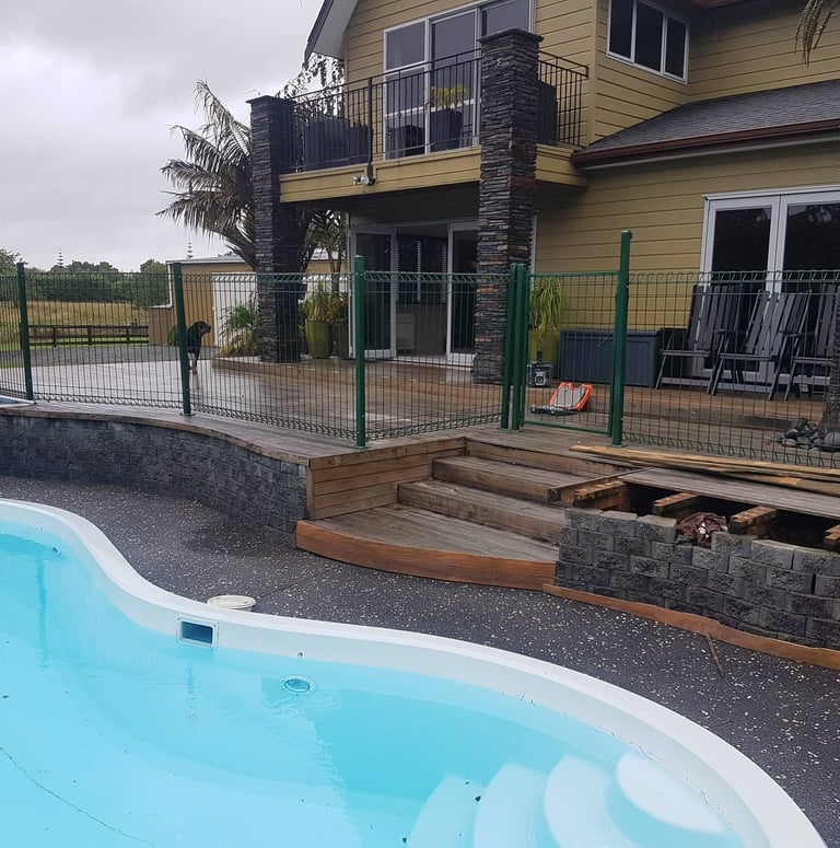 Pool Fence Decks North Shore Auckland Findlay Residential