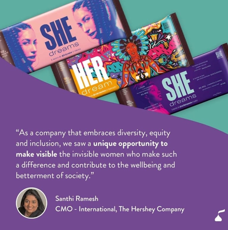 Purpose lef campaign sustainability HERSHEY