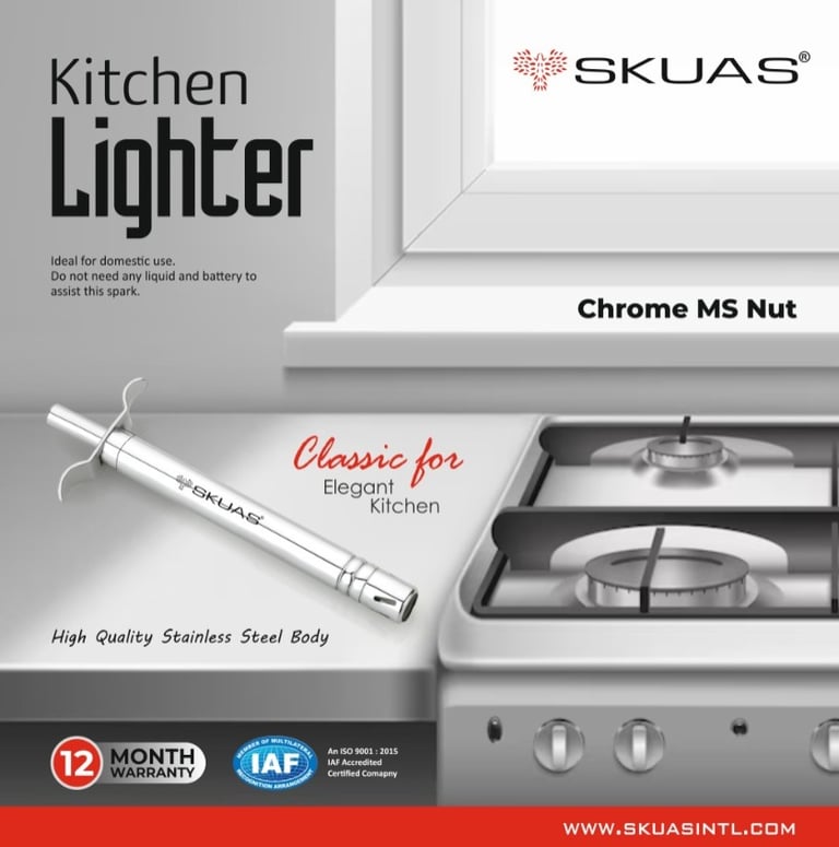 STAINLESS STEEL GAS LIGHTER