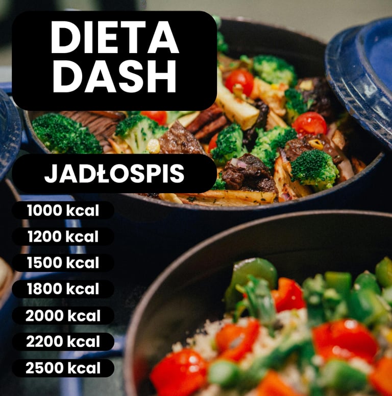 Dieta DASH Jadłospis