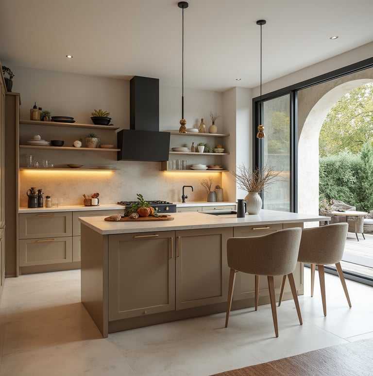 Architecture d'intérieur décoration design d'espaces