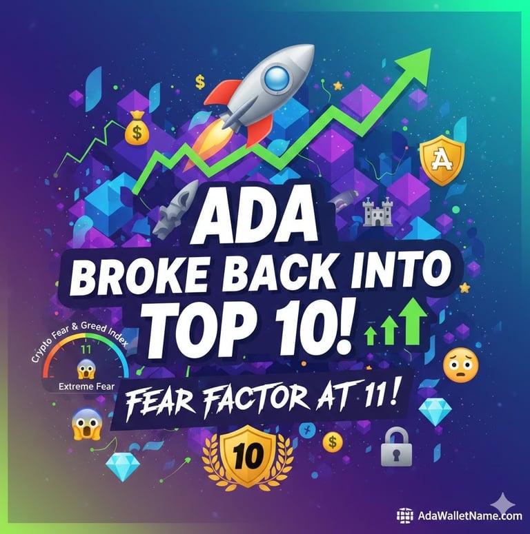 Ada Broke Back Into the TOP 10 even with a Fear Factor hovering at 11