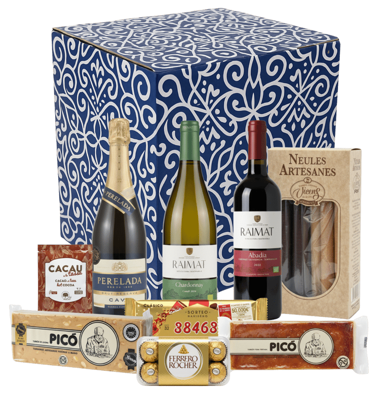 a wine tasting box with a variety of wines