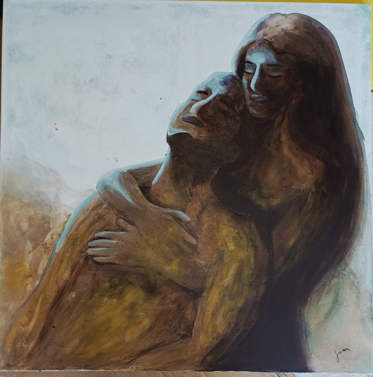 Originalkunst reconnection von Janina Jaeckel