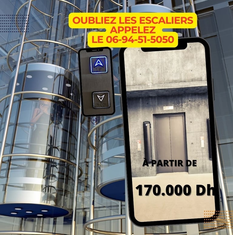 Ascenseur Maroc Promo exculisive