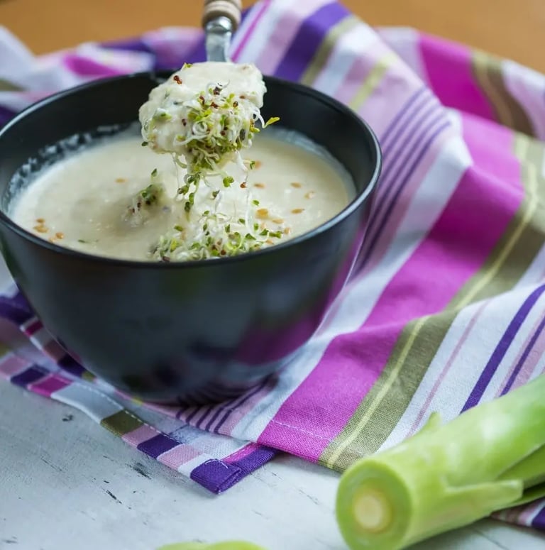 Fondue de poireaux de grand mère