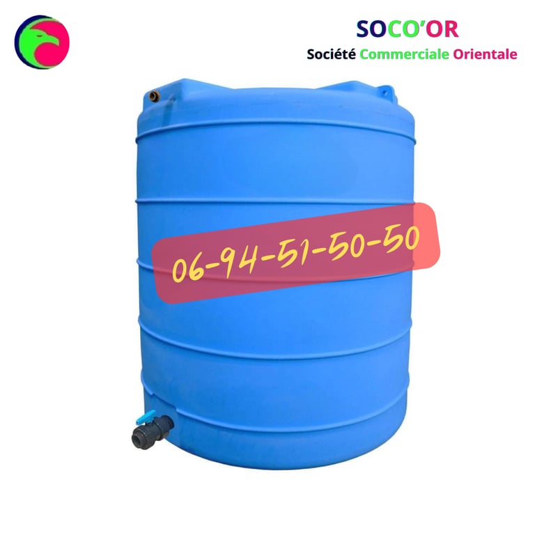 Citerne Maroc plastique 