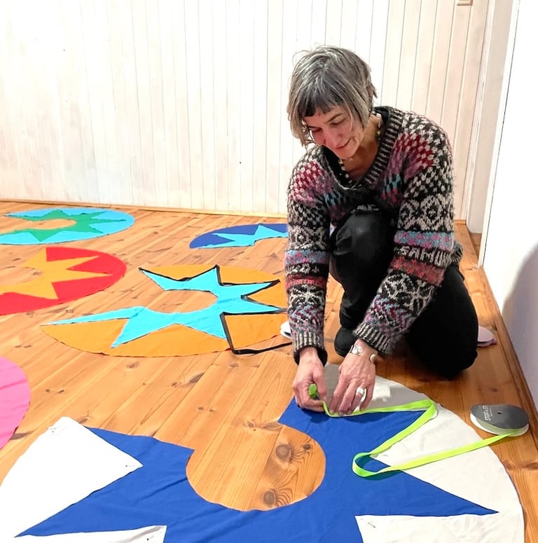 samuko in her atelier.