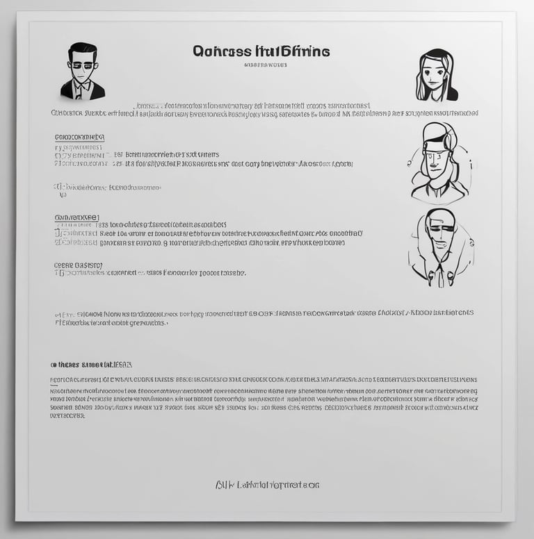 A hand holding a smartphone displaying a mobile app interface with a 'Match' notification. The screen shows profile pictures and chat options in a colorful design. The background is blurred with large text in blue and white.