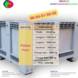 caisse palette plastique maroc