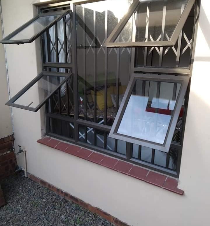 aluminium window bluff installation
