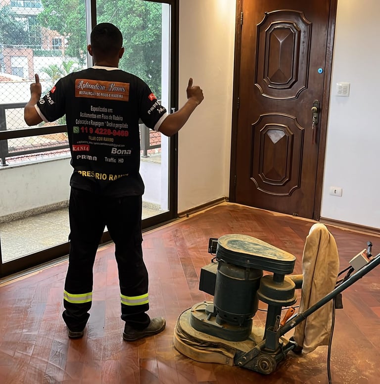 lixamento de parquet e aplicação em são paulo