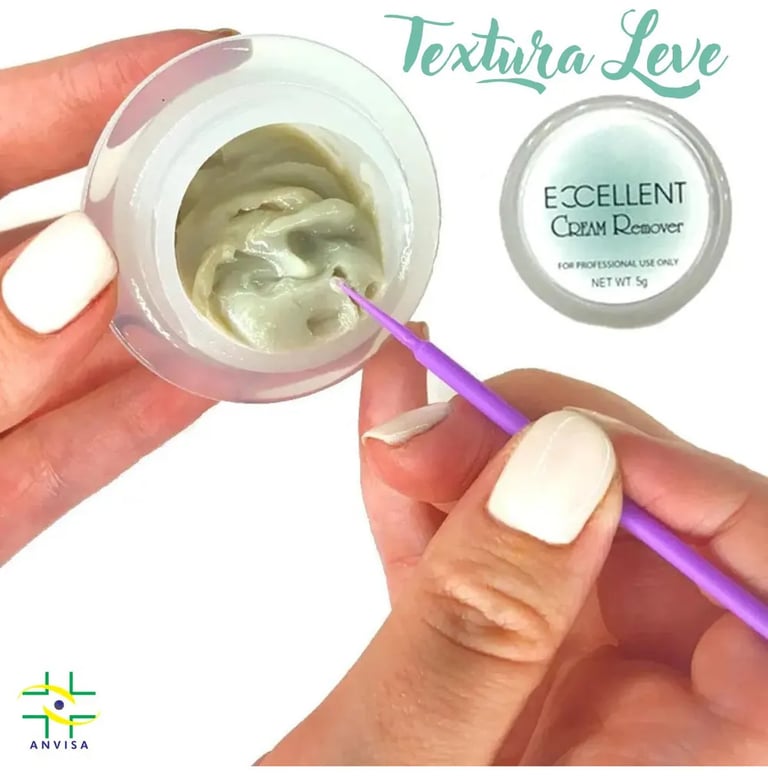 Removedor Creme Cola Cílios 5g Fio Excellent