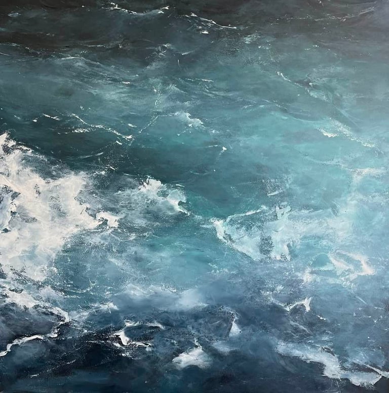 After the Storm - Painting by MJ Dominey