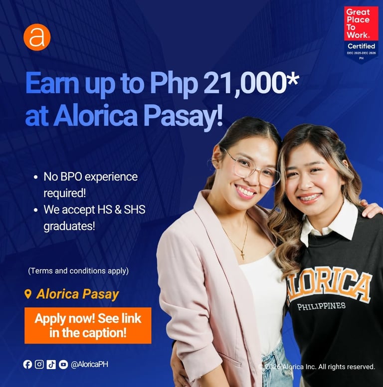 Indeed Jobs Pasay Pasay Job Hiring Jobstreet Pasay MOA Hiring Alorica Concentrix Ibex Foundever 