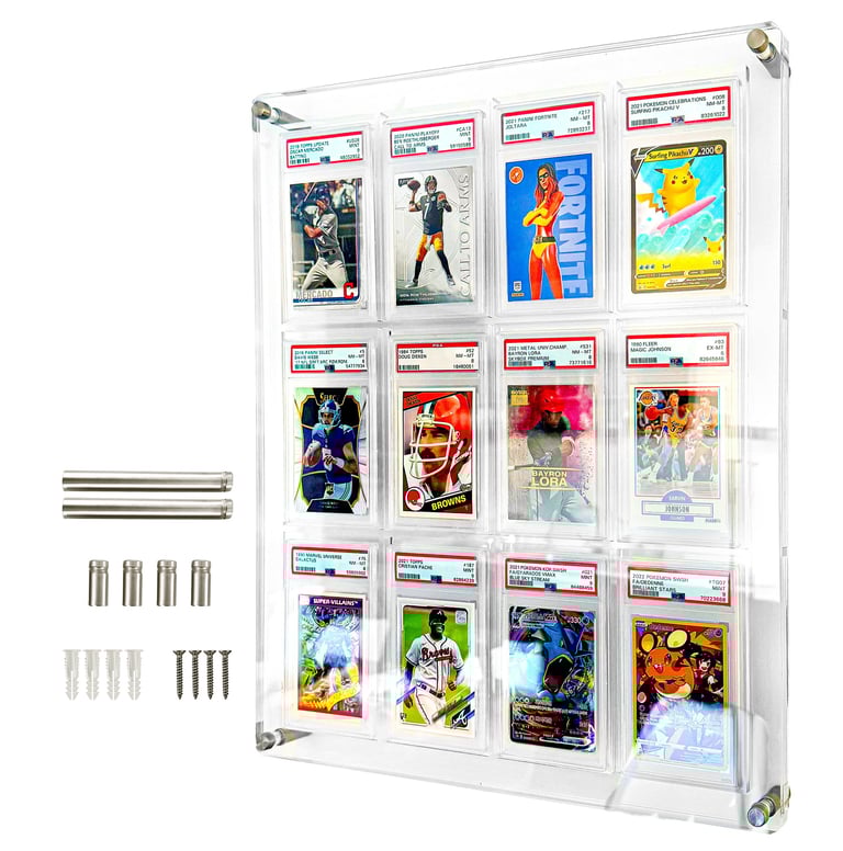 Acrylic Card Display Cases