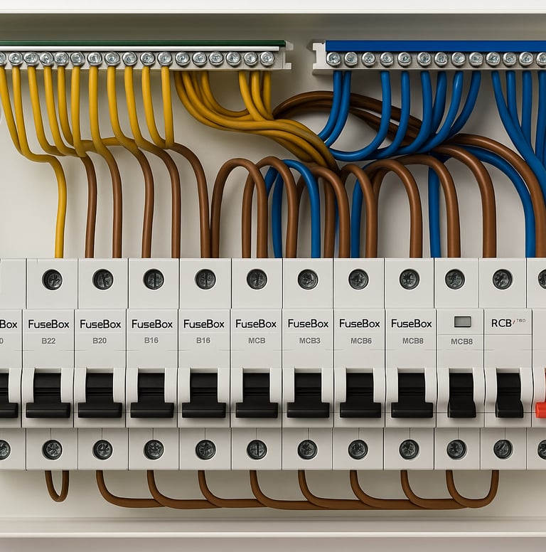 what is a consumer unit with rcb's