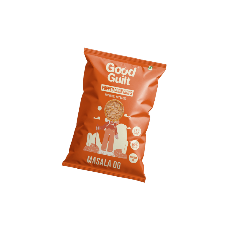 our Popped Corn Chips, with our go to flavour Masala OG!