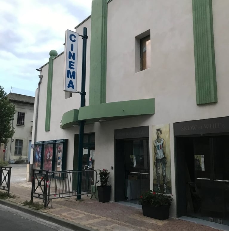 Local cinema in Quillan Aude Valley