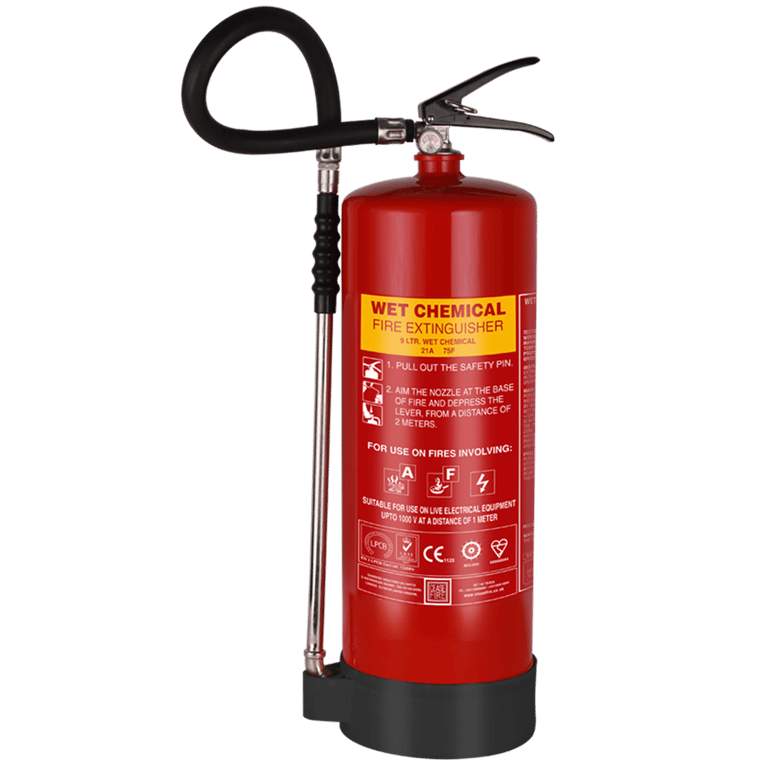 wet chemical fire extinguisher