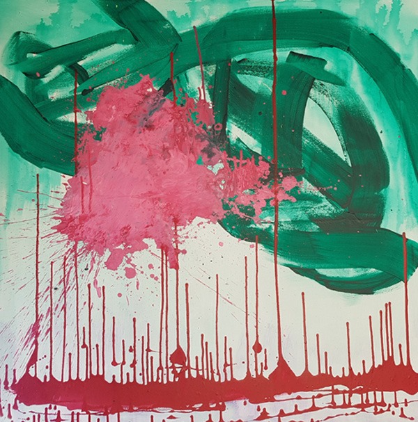 abstraction gestuelle - contemporain